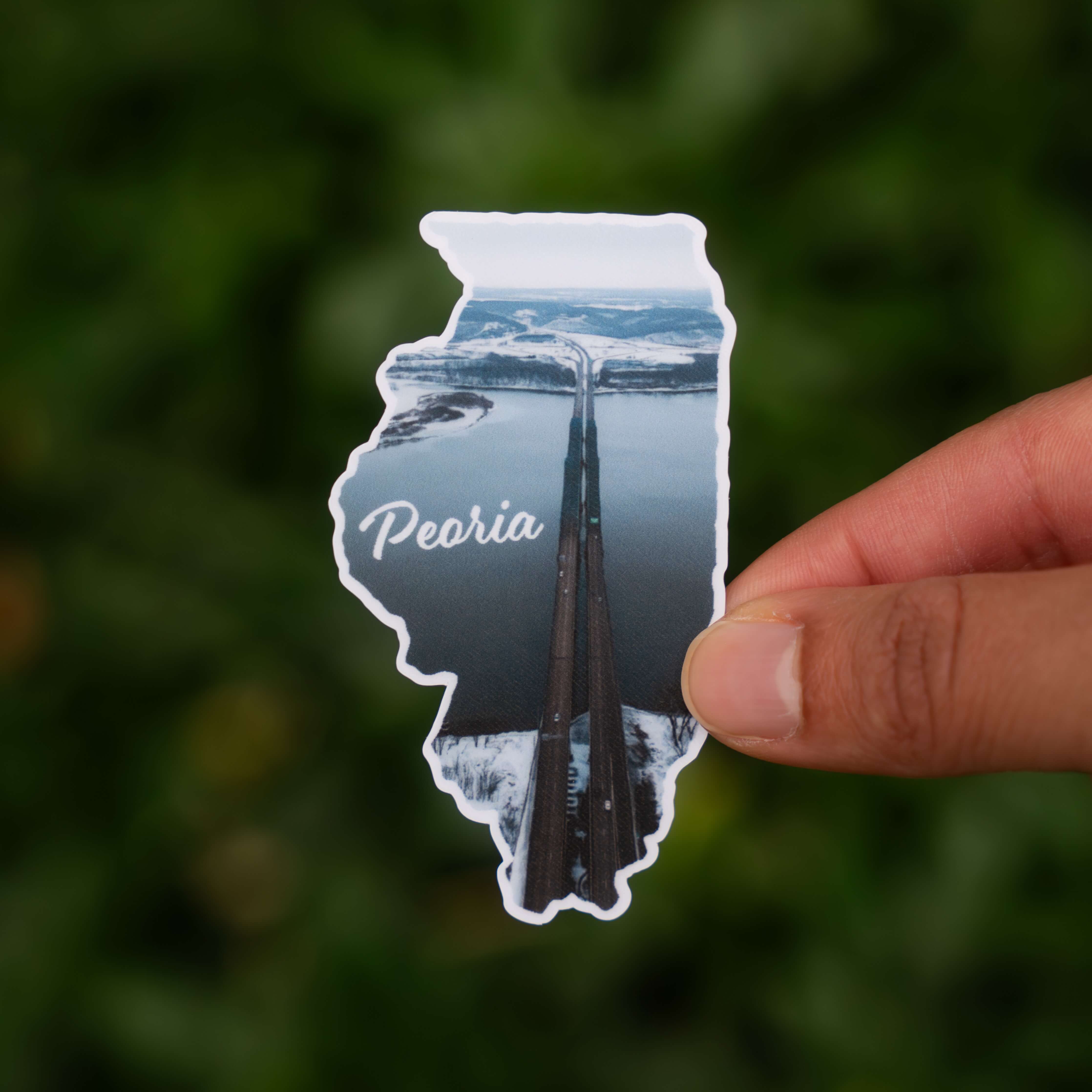 Peoria, IL Sticker