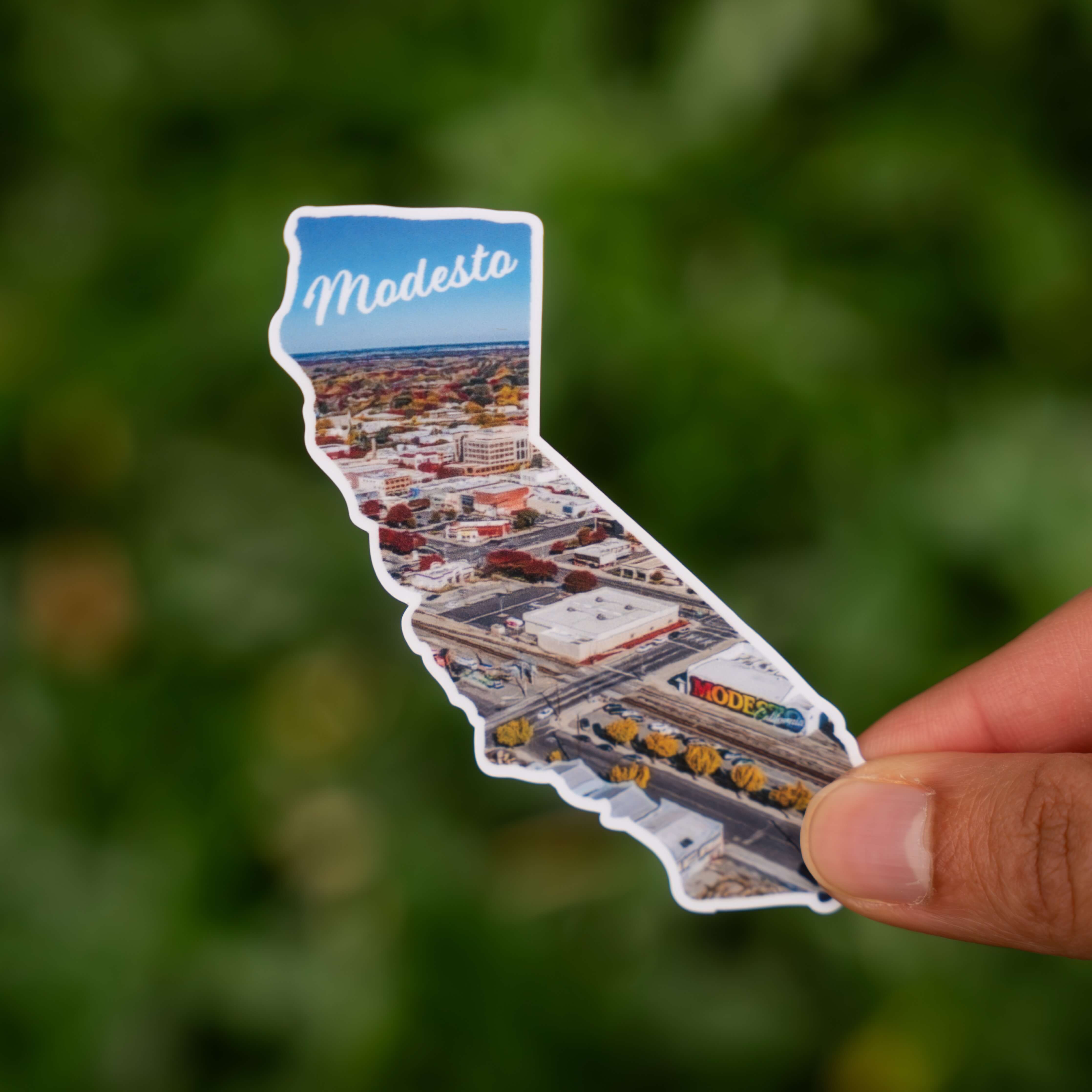 Modesto, CA Sticker