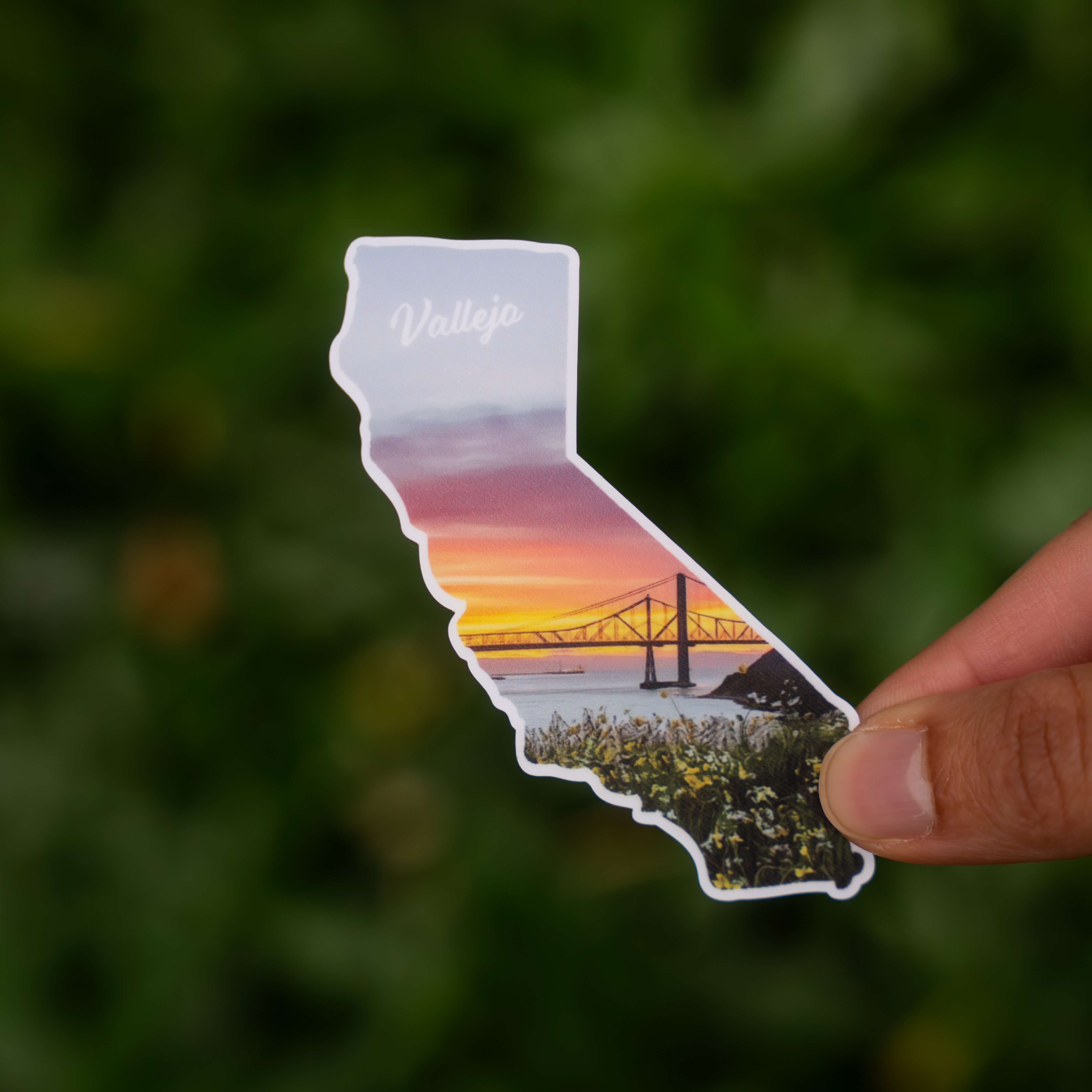 Vallejo, CA Sticker