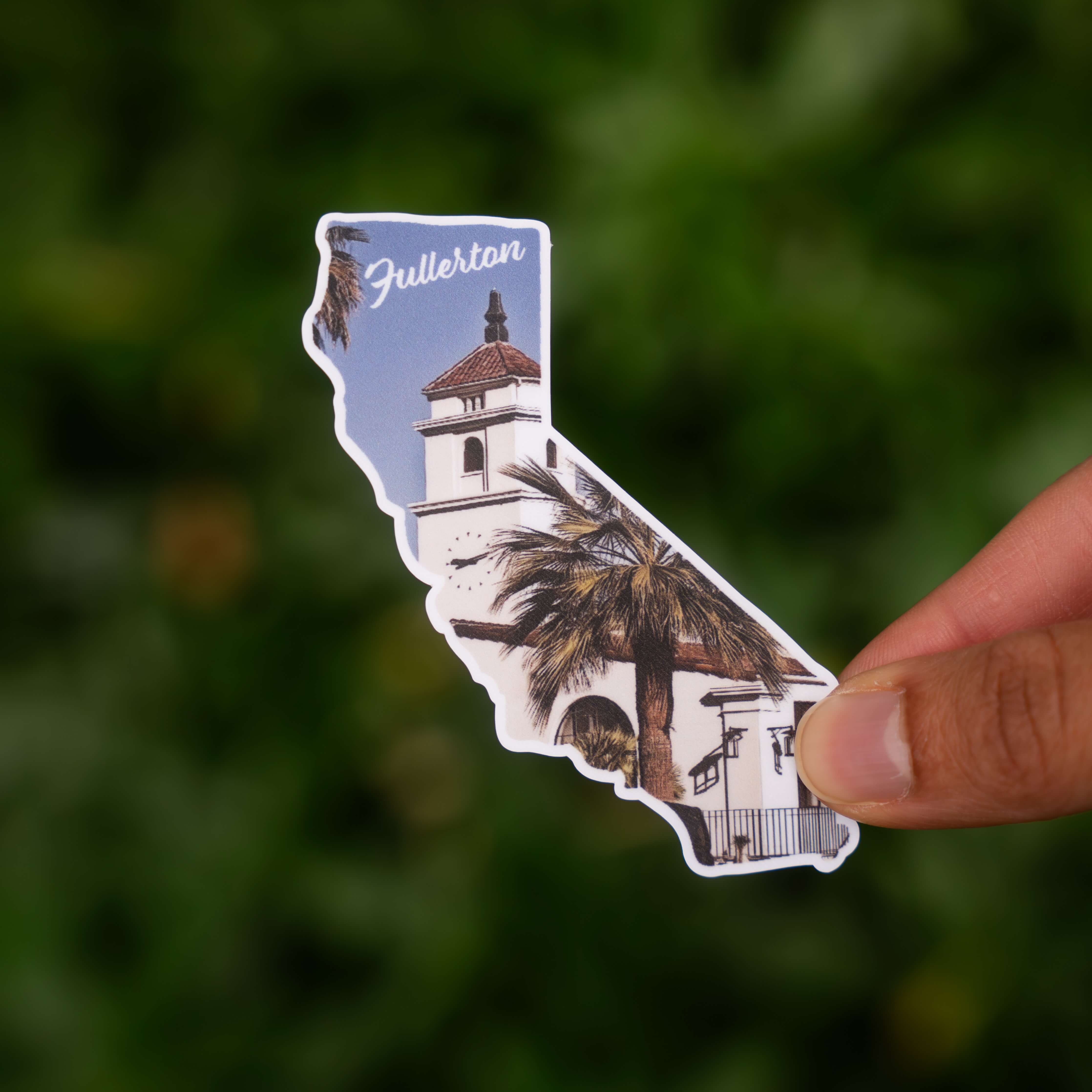 Fullerton, CA Sticker