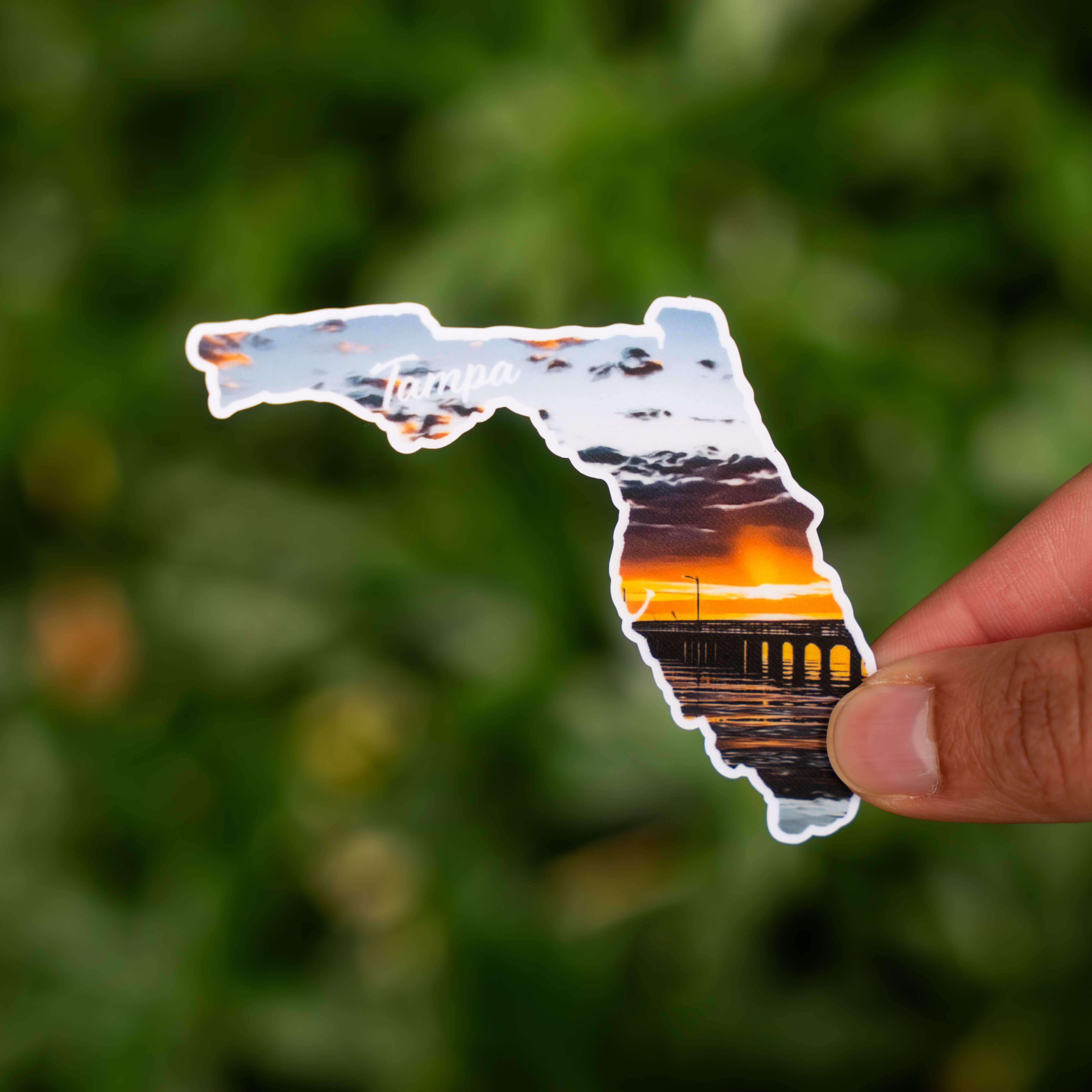 Tampa, FL Sticker