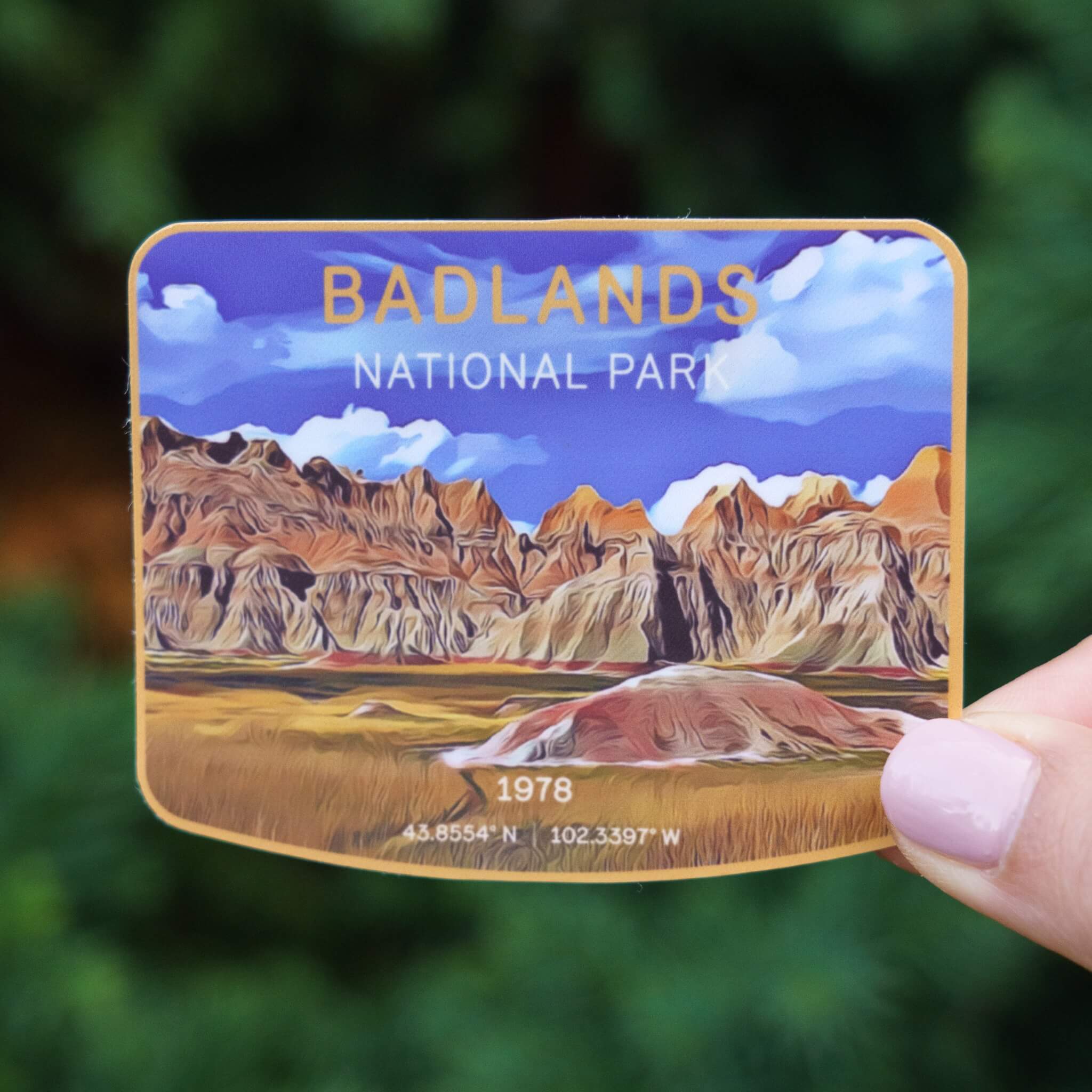 Badlands National Park Sticker